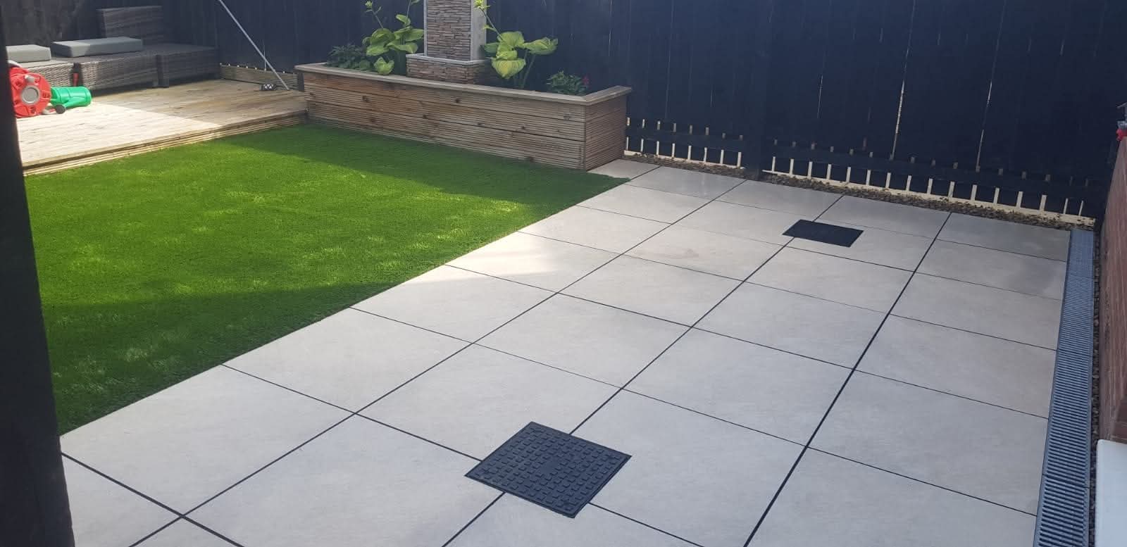 E.R.D Paving completed project 6 — driveways, patios, landscaping, fencing, and groundworks across the North East