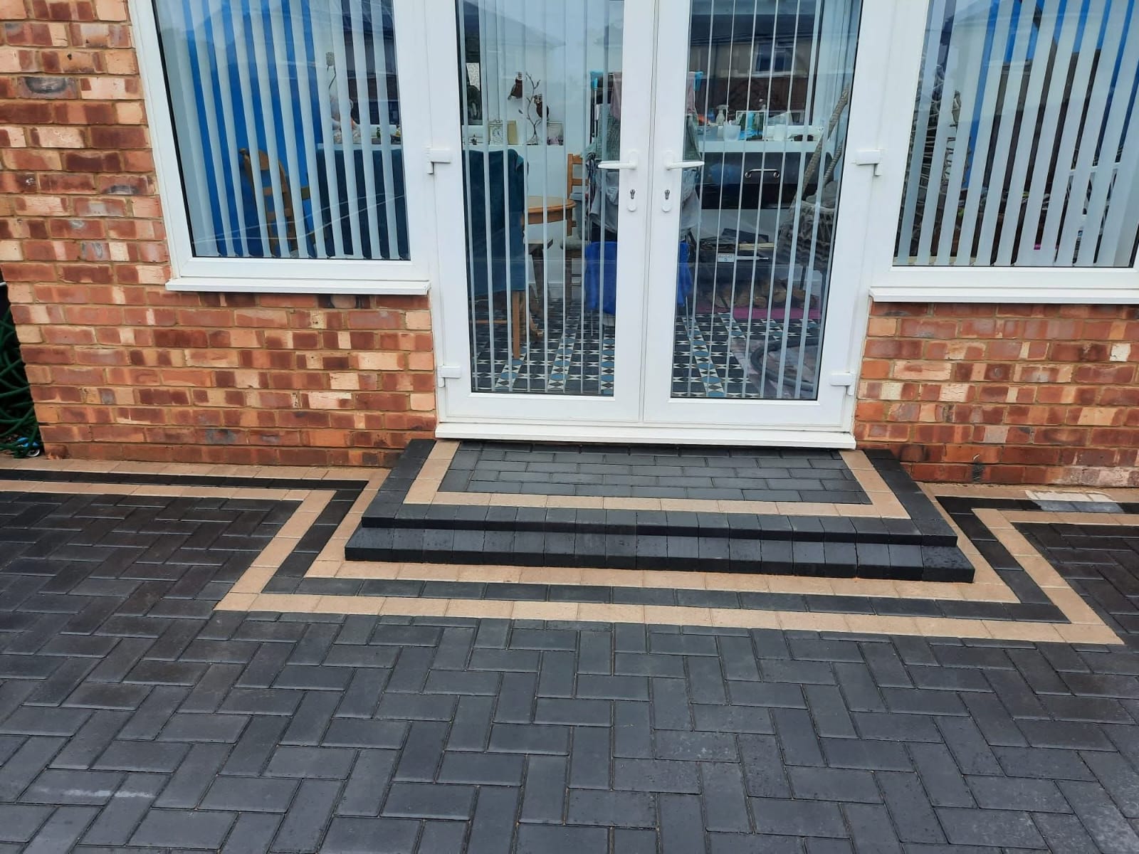 E.R.D Paving completed project 11 — driveways, patios, landscaping, fencing, and groundworks across the North East