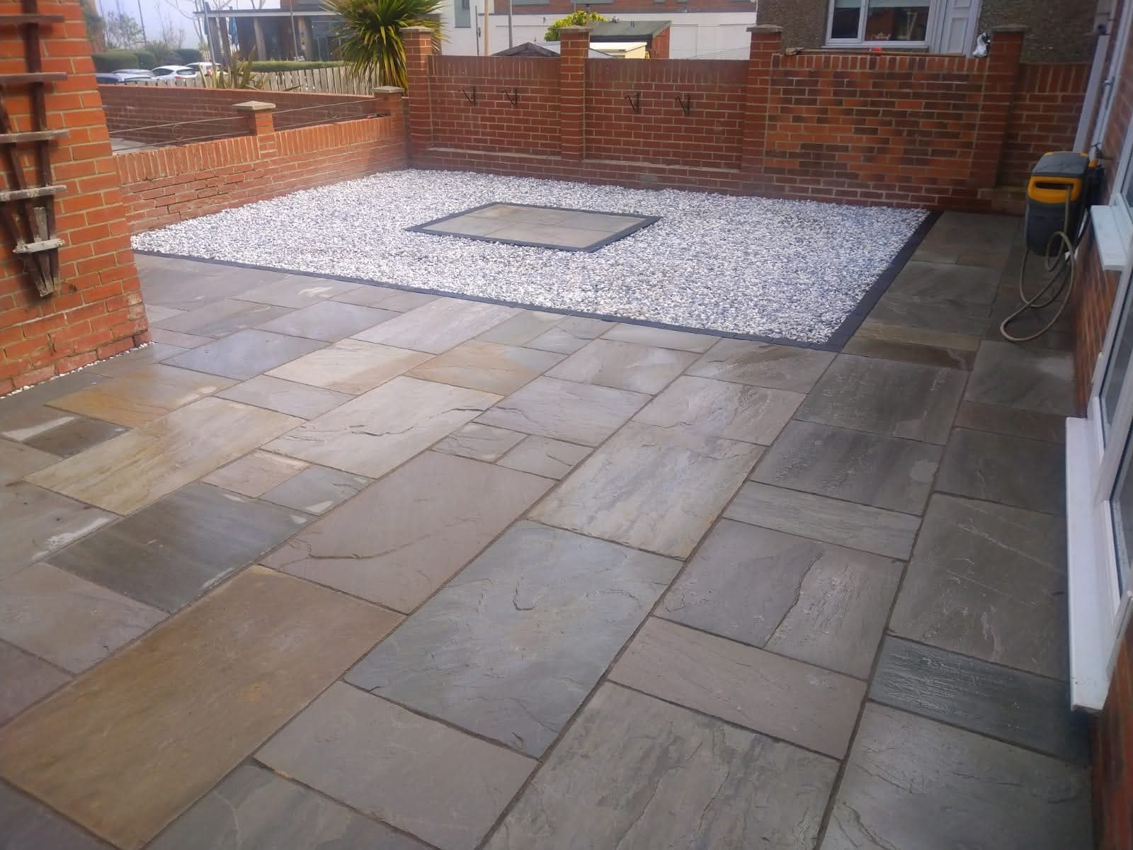 E.R.D Paving completed project 125 — driveways, patios, landscaping, fencing, and groundworks across the North East