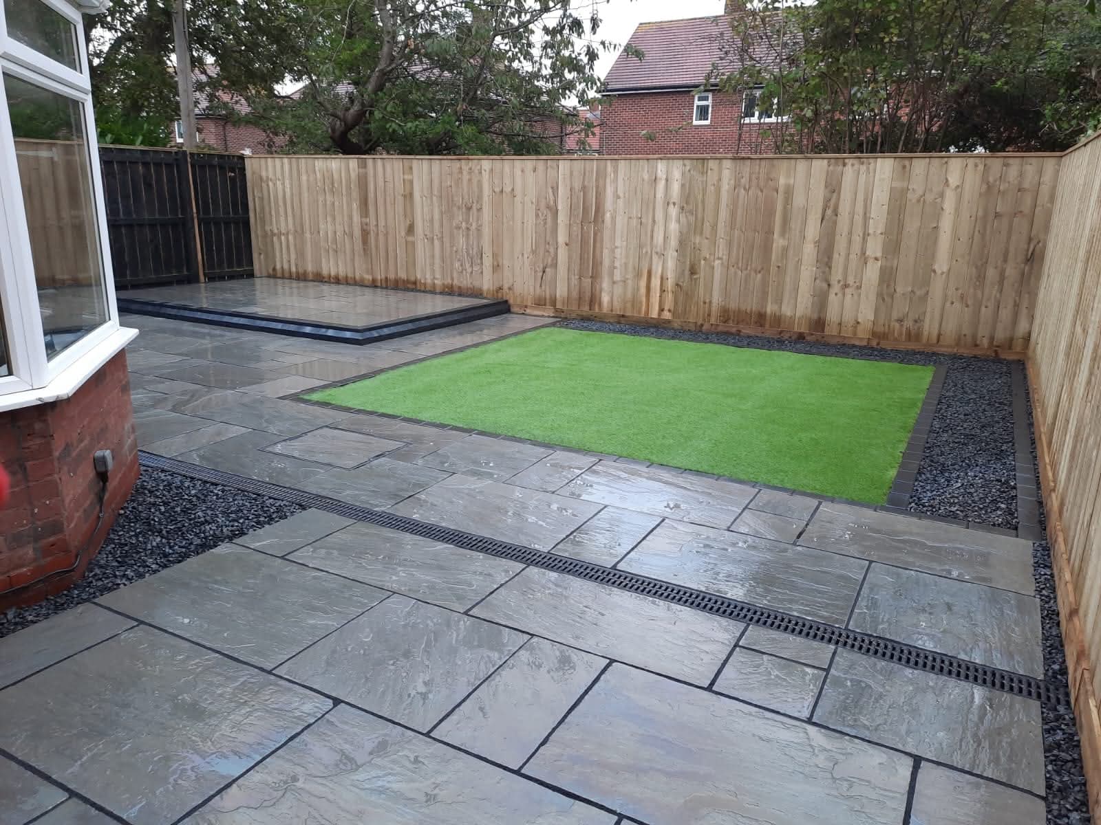 Landscaping service by E.R.D Paving — professional landscaping in Blyth and the North East