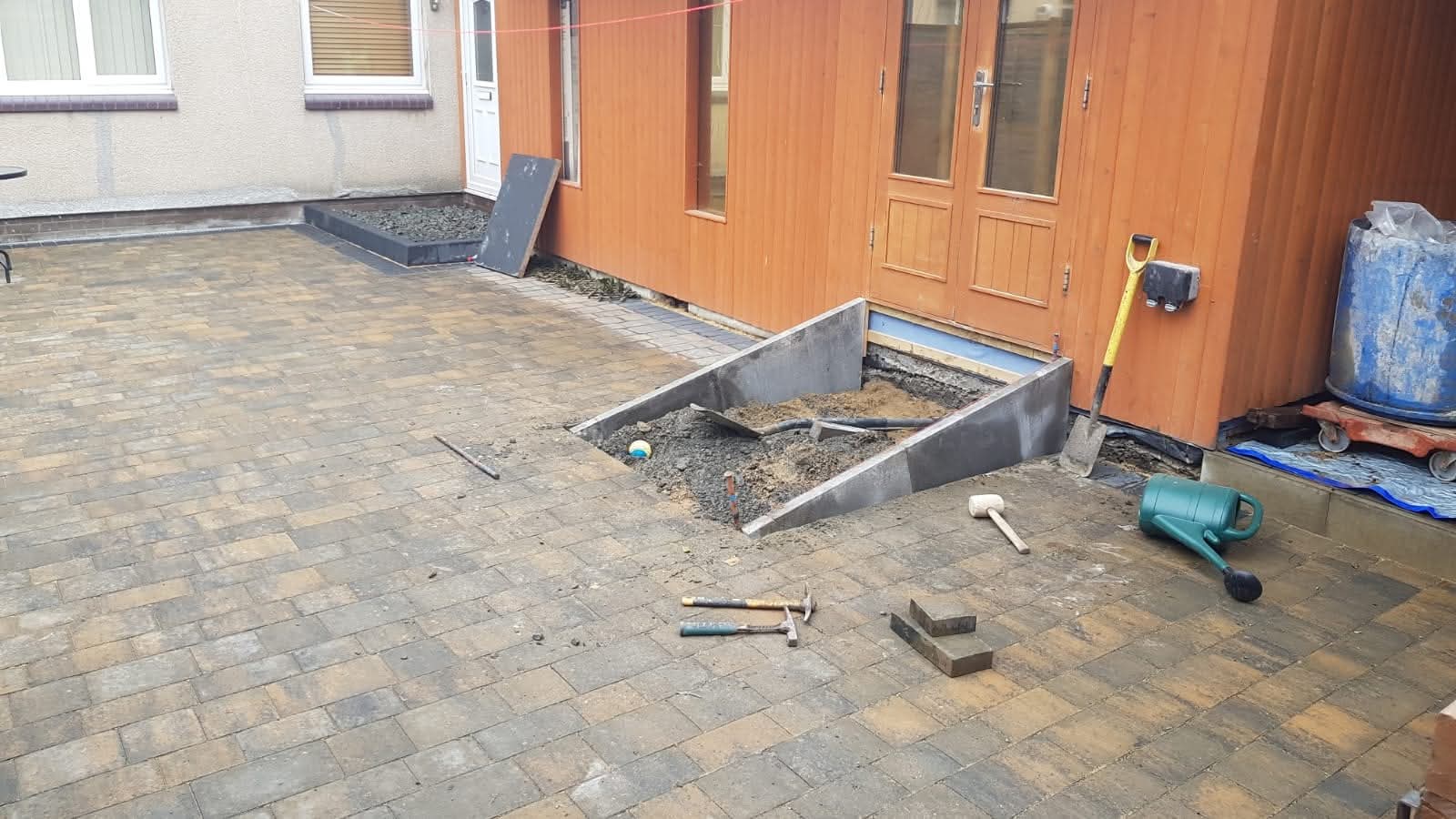 E.R.D Paving completed project 13 — driveways, patios, landscaping, fencing, and groundworks across the North East