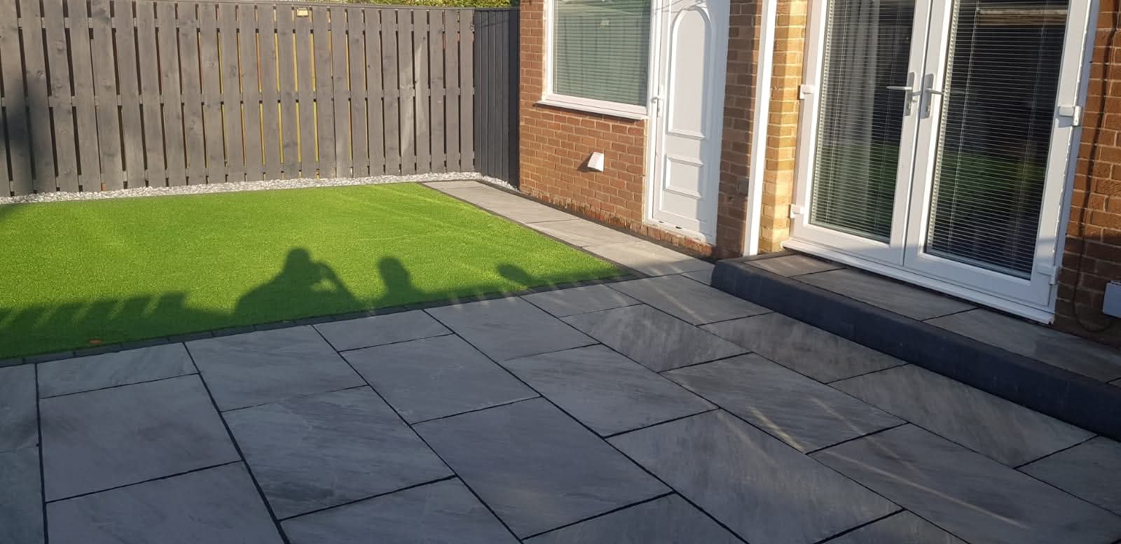 E.R.D Paving completed project 130 — driveways, patios, landscaping, fencing, and groundworks across the North East