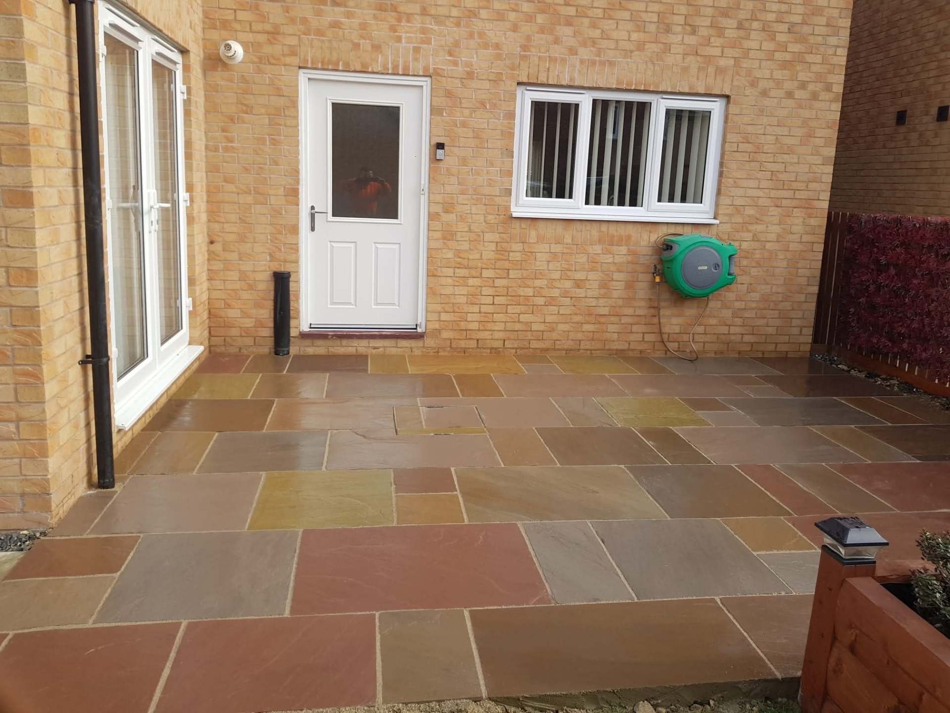 E.R.D Paving completed project 132 — driveways, patios, landscaping, fencing, and groundworks across the North East