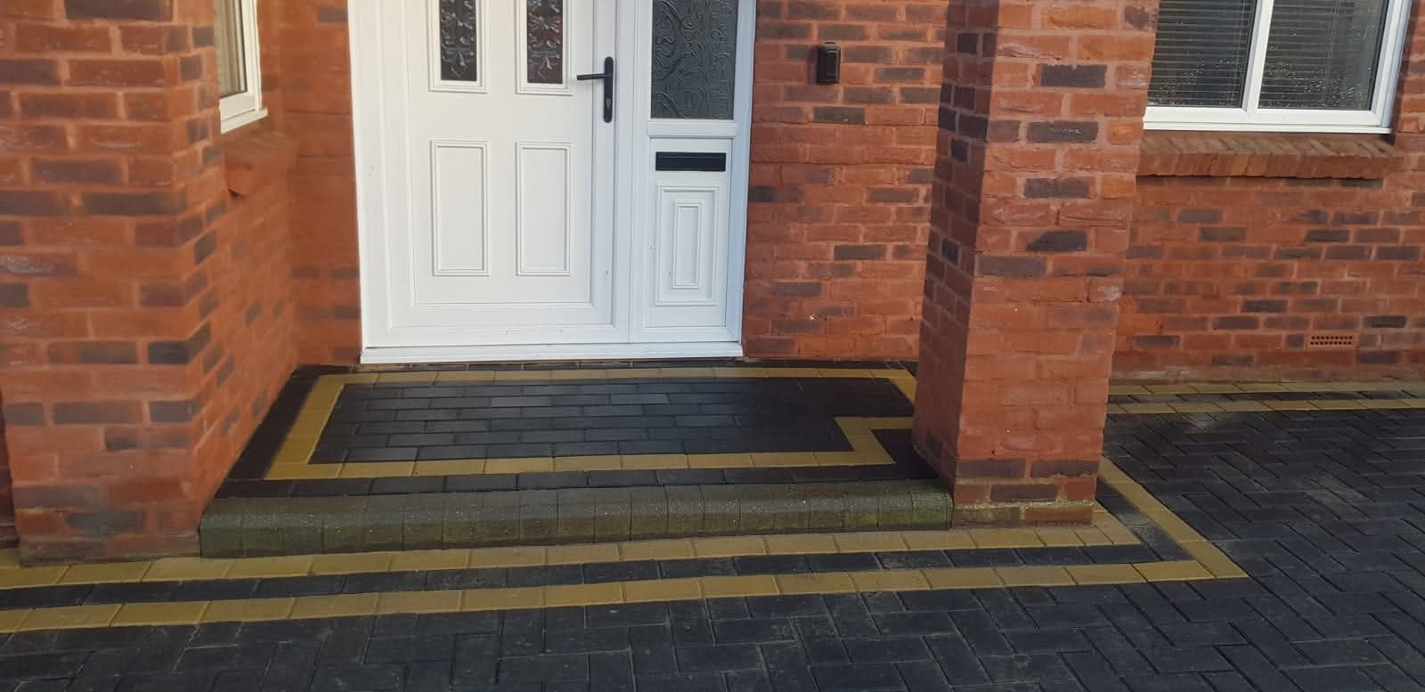 E.R.D Paving completed project 135 — driveways, patios, landscaping, fencing, and groundworks across the North East