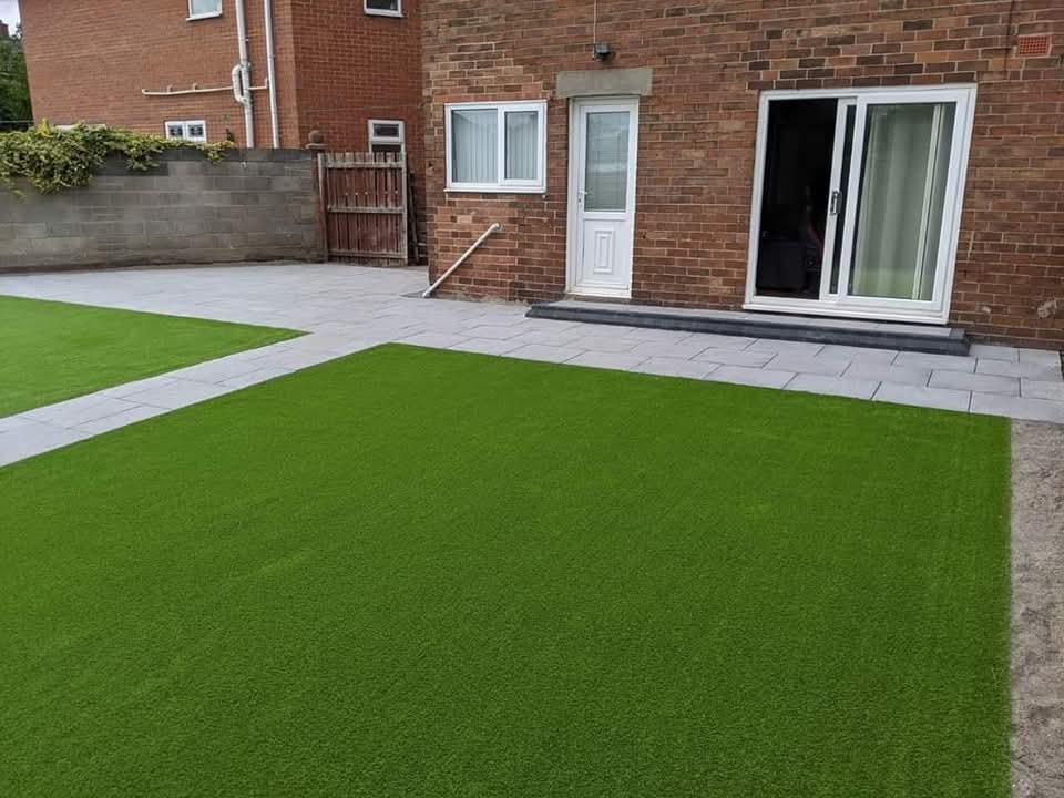 E.R.D Paving completed project 136 — driveways, patios, landscaping, fencing, and groundworks across the North East