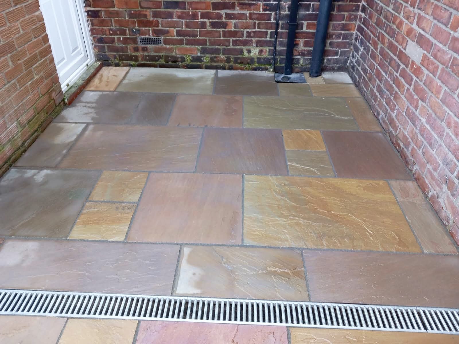 E.R.D Paving completed project 141 — driveways, patios, landscaping, fencing, and groundworks across the North East