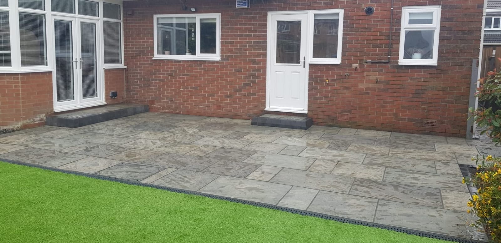 E.R.D Paving completed project 30 — driveways, patios, landscaping, fencing, and groundworks across the North East