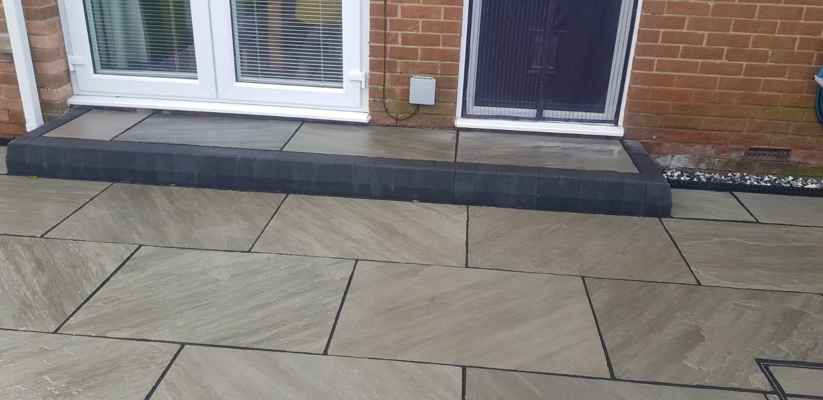 E.R.D Paving completed project 32 — driveways, patios, landscaping, fencing, and groundworks across the North East