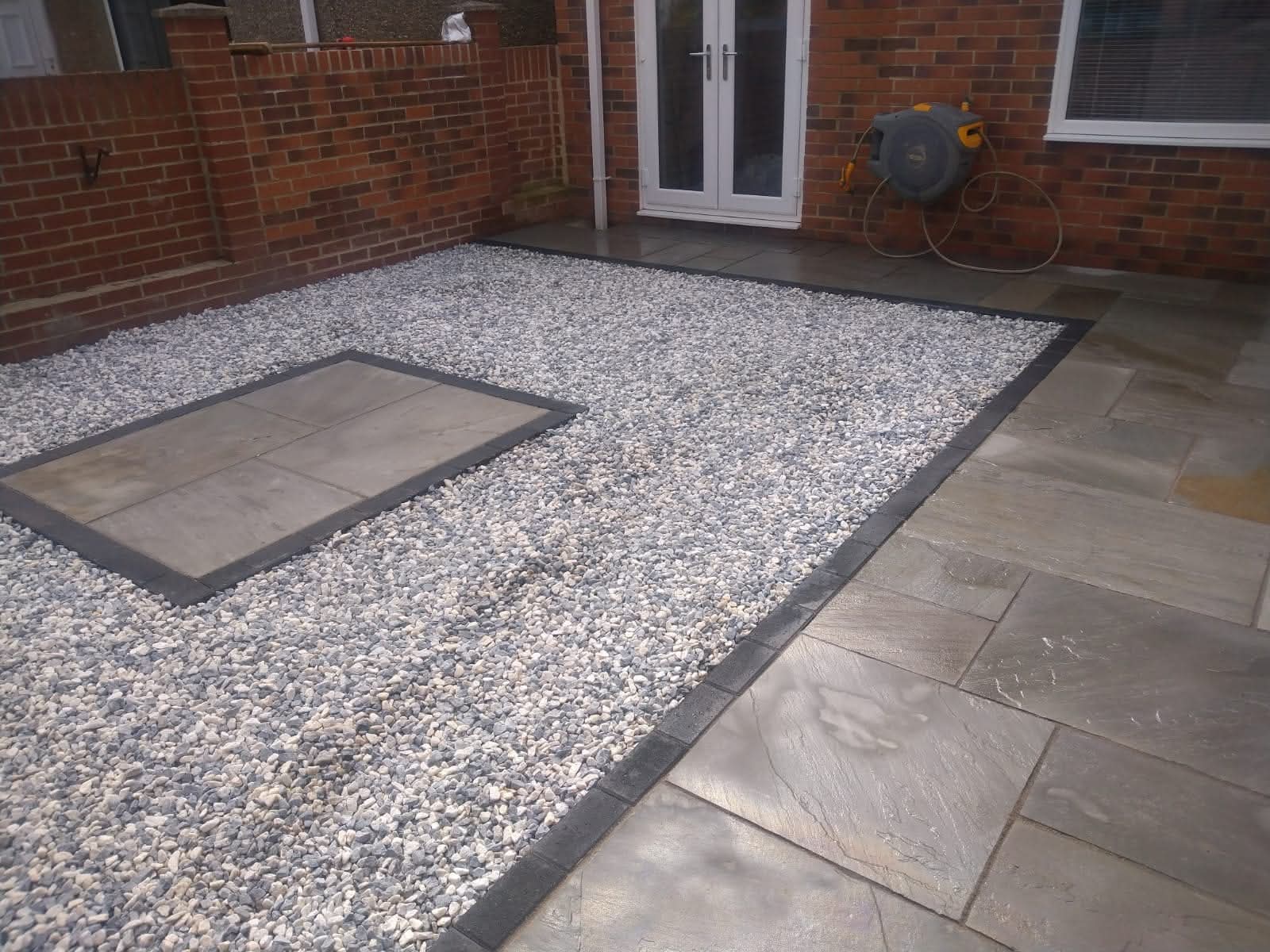 E.R.D Paving completed project 54 — driveways, patios, landscaping, fencing, and groundworks across the North East
