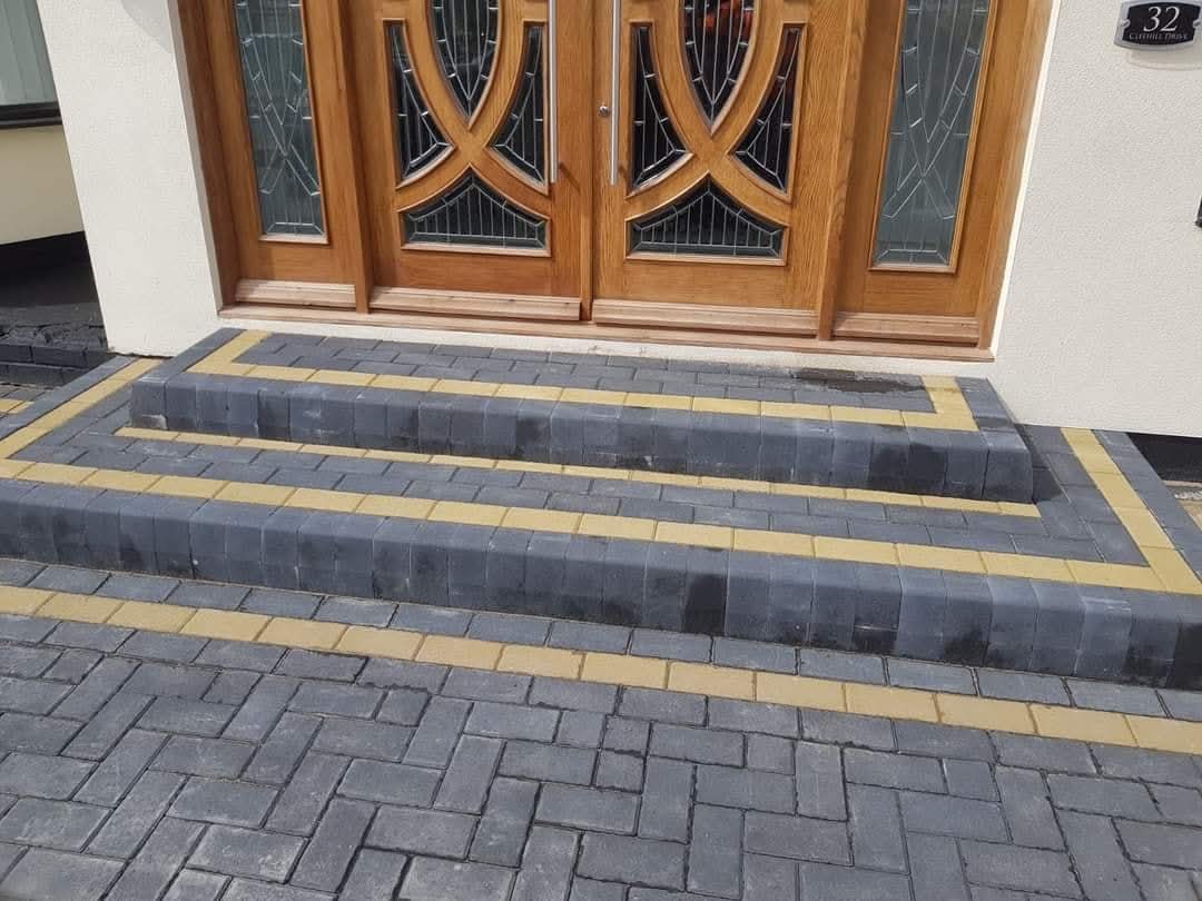 E.R.D Paving completed project 70 — driveways, patios, landscaping, fencing, and groundworks across the North East