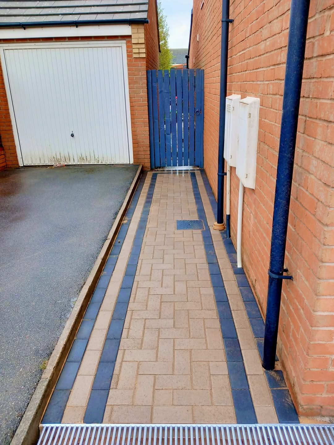 E.R.D Paving completed project 75 — driveways, patios, landscaping, fencing, and groundworks across the North East