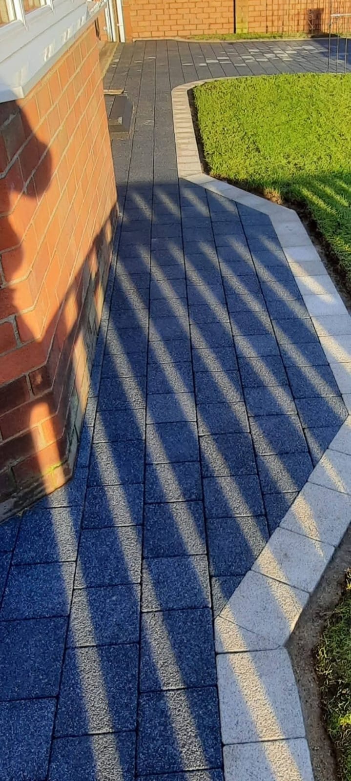 E.R.D Paving completed project 79 — driveways, patios, landscaping, fencing, and groundworks across the North East