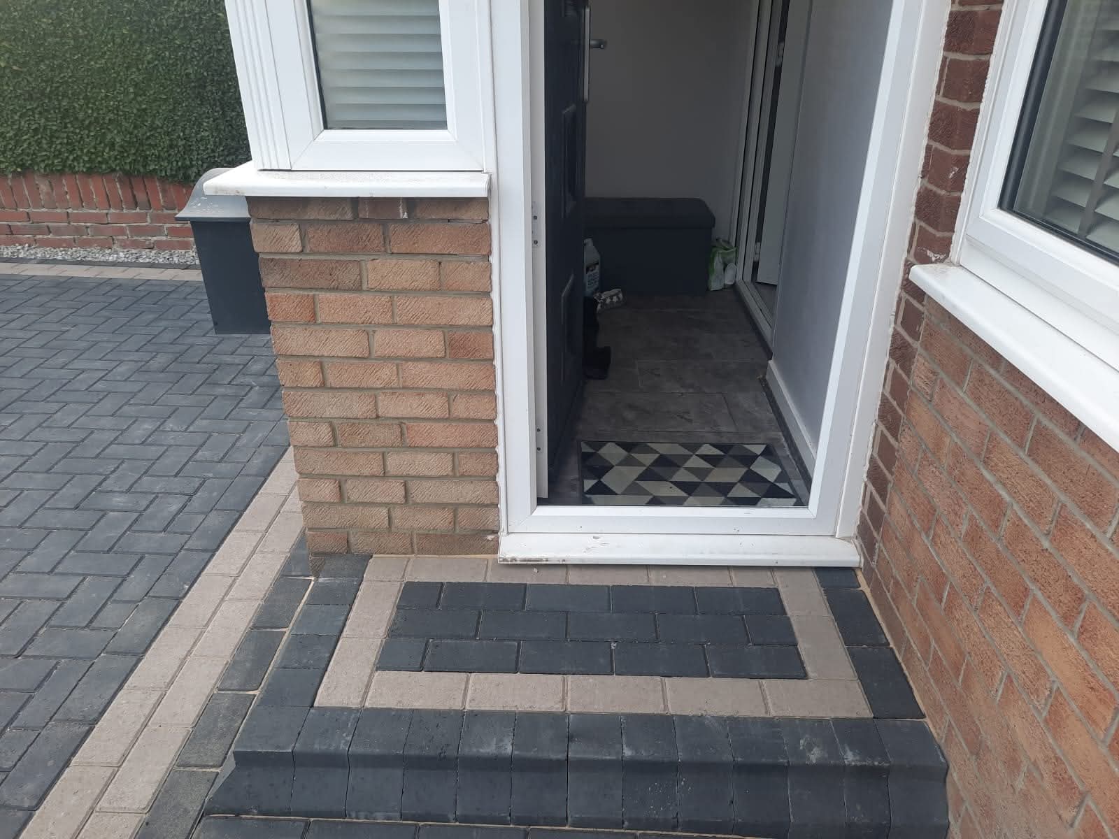 E.R.D Paving completed project 82 — driveways, patios, landscaping, fencing, and groundworks across the North East