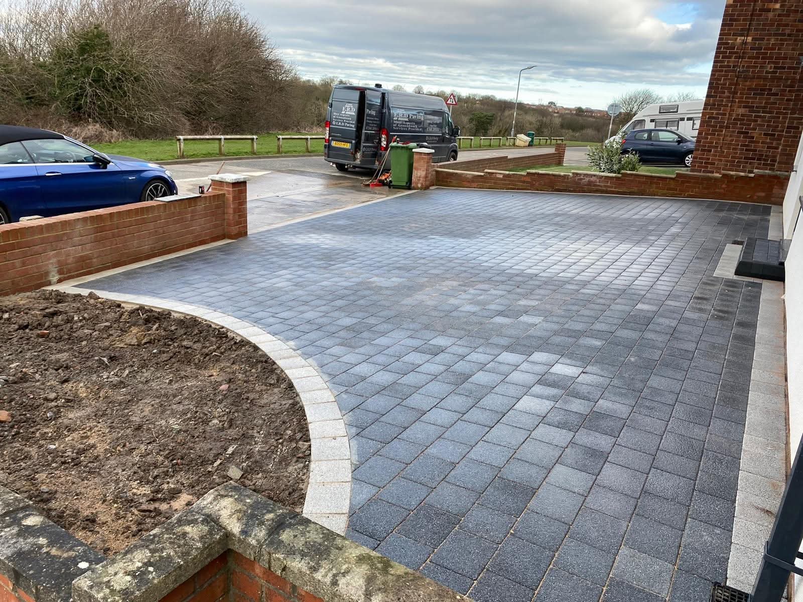 Landscaping in Ashington service by E.R.D Paving in Blyth and the North East