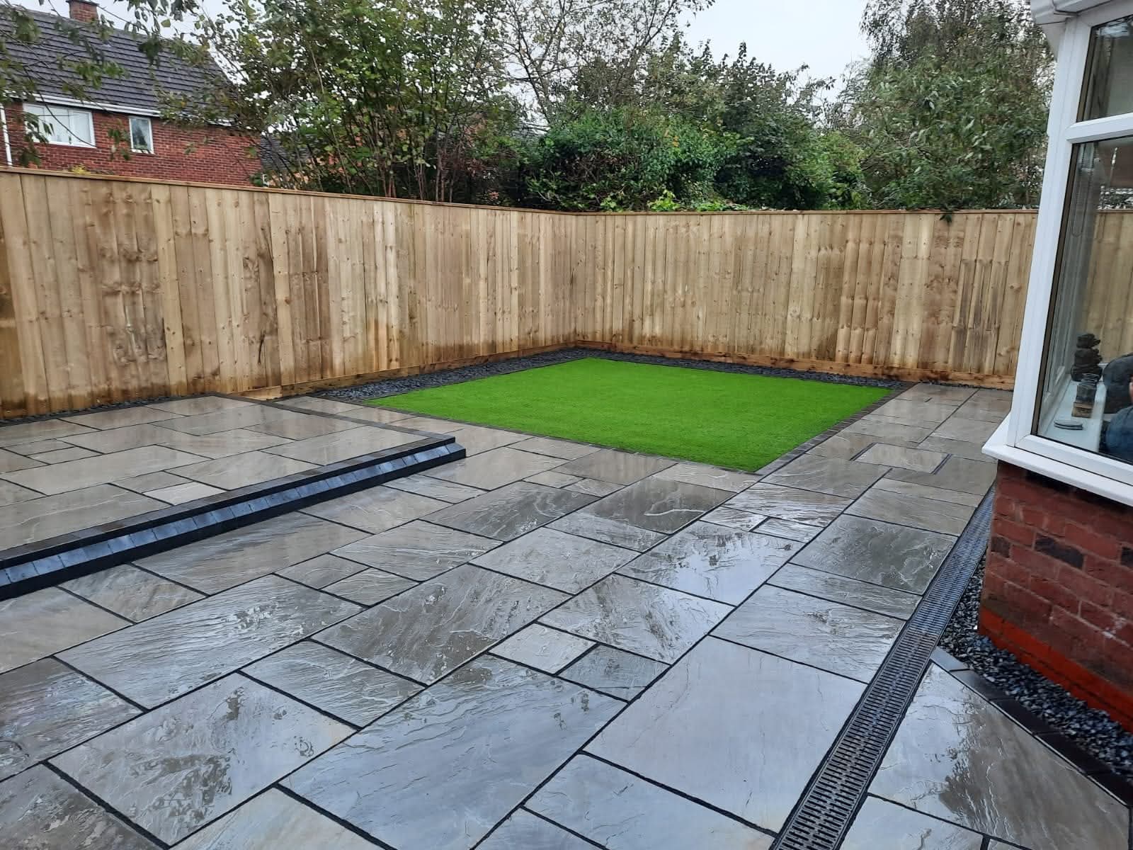 Patios in Ashington service by E.R.D Paving in Blyth and the North East