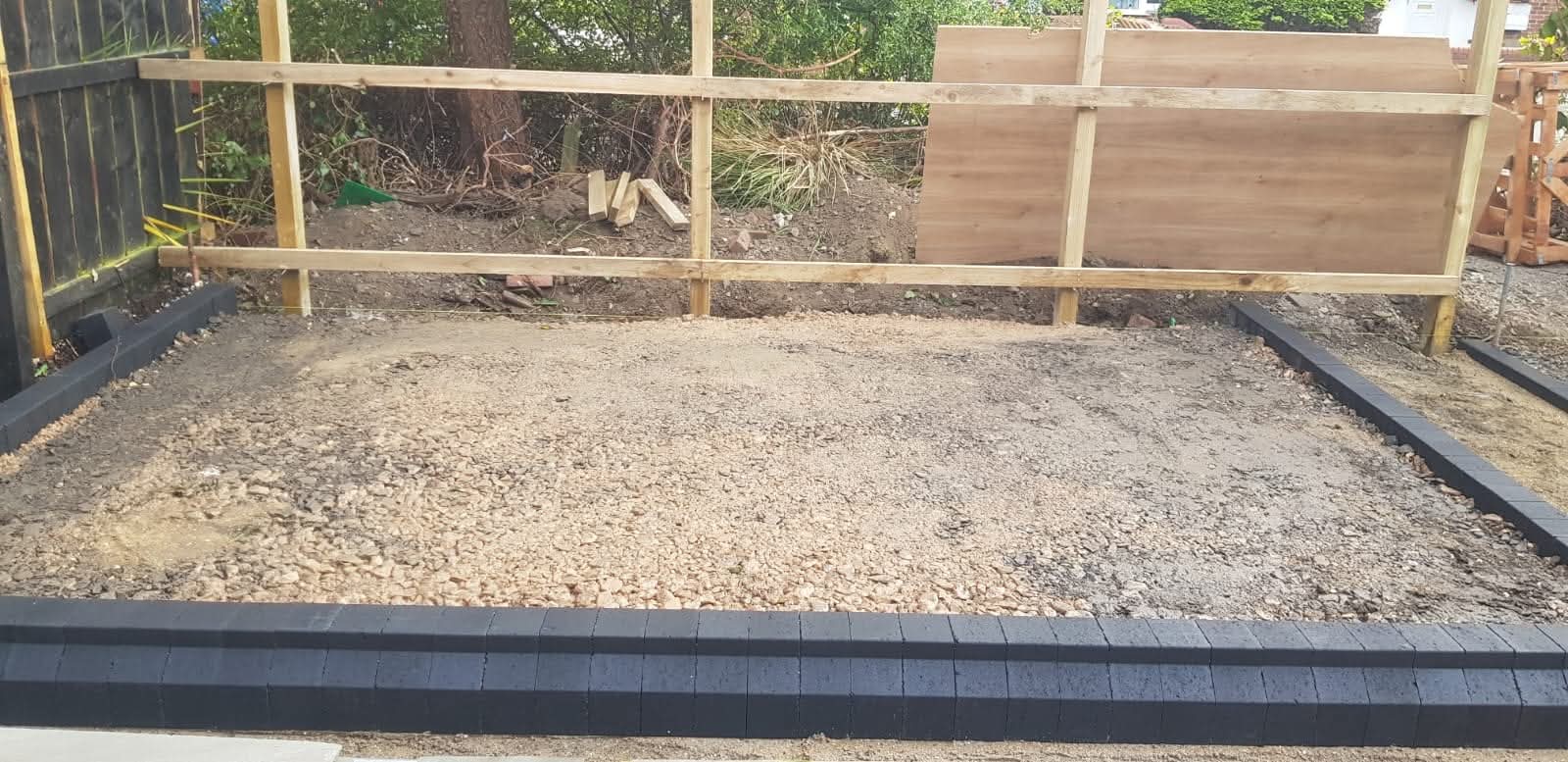Excavation and site preparation groundworks by E.R.D Paving in the North East